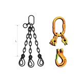 Pewag Ketting 3-Sprong G10 met Klephaak