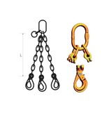Pewag Ketting 3-Sprong G10 met Veiligheidshaak