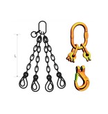 Pewag Ketting 4-Sprong G10 met Klephaak