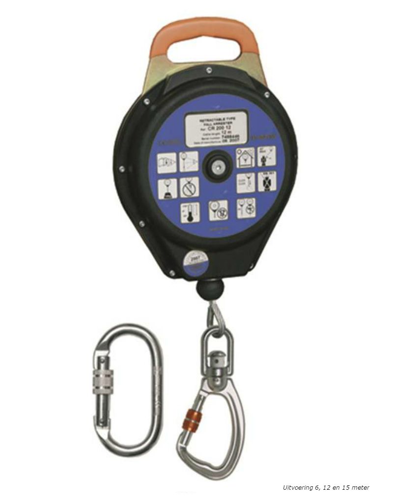 ELLERsafe CR Valstopapparaat met Staalkabel