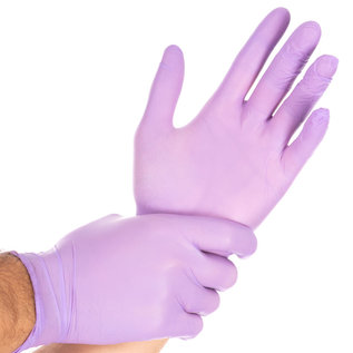 HYGOSTAR Nitril handschoenen poedervrij purple (10x100)