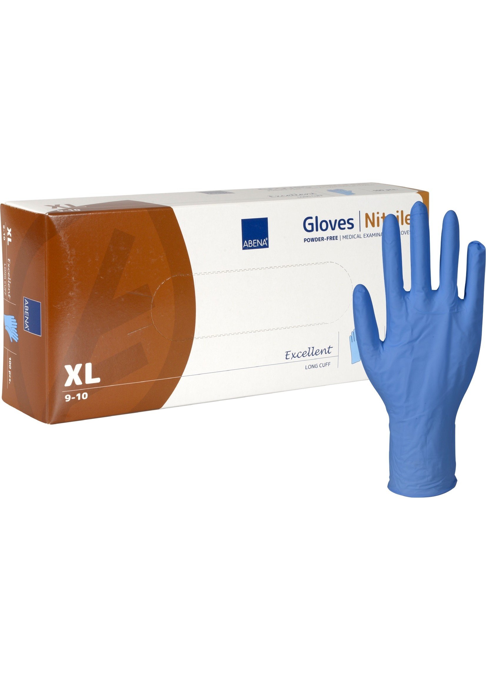 Gants Nitrile Bleu Taille XL