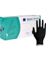 ABENA Gants nitrile noir Abena Classic Sensitive 3,5 grammes (10x100)
