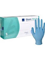 ABENA Blaue Nitril Handschuhe Abena Classic Sensitive 3,2 Gramm (10x100)