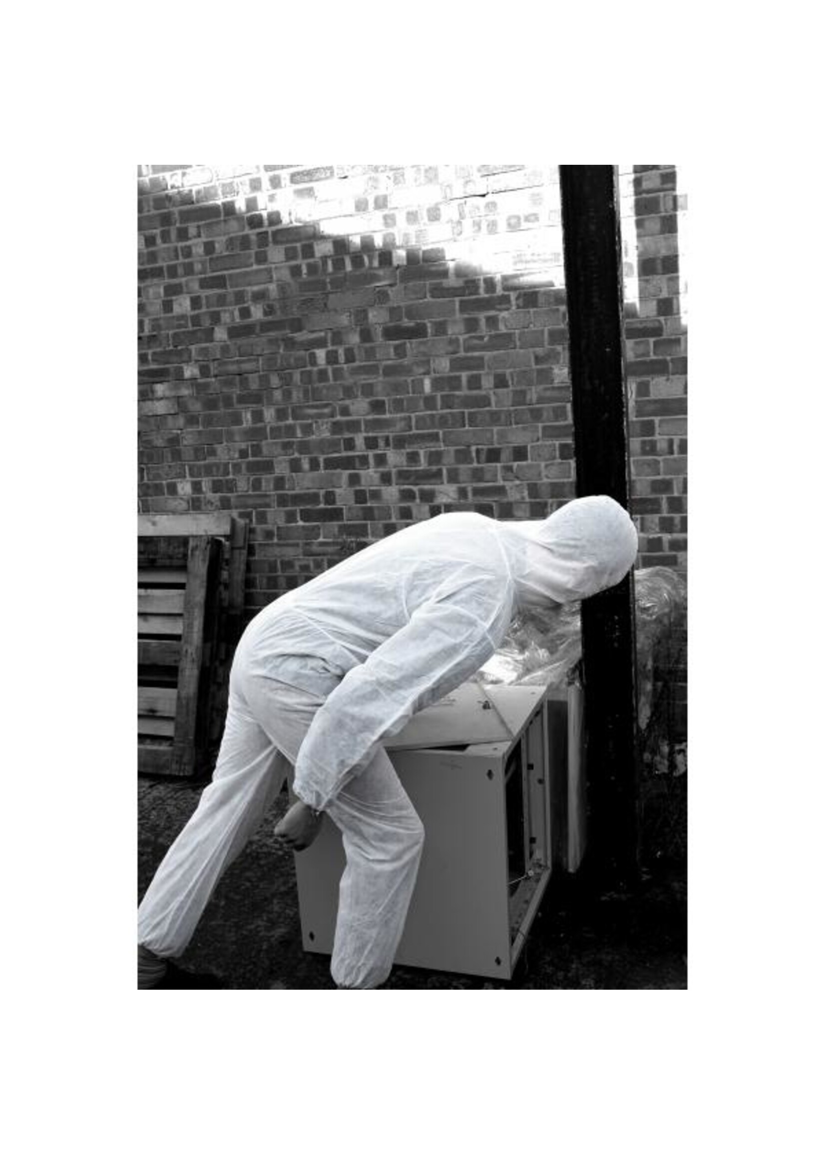 PH Polyco Healthline OPRUIMING: Disposable overall poly propyleen wit non-woven SHIELD DC03 (1x50)