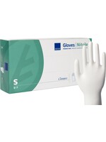 ABENA Weisse Nitril Handschuhe Abena Classic 3,5 Gramm (10x100)