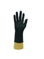 Bodyguards® NIEUW: Zwarte nitril handschoenen extra dik  5,5 grams Bodyguards® GL896 (10x100)