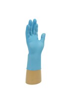 Blaue Nitrilhandschuhe SHIELD GD21 Polyco  5 Gramm (10x100) Dicke ●●●●