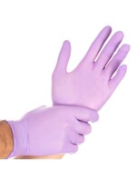 Franz Mensch LILA Nitril Handschuhe HYGOSTAR Safe Light lila 3,8 Gramm (10x100)