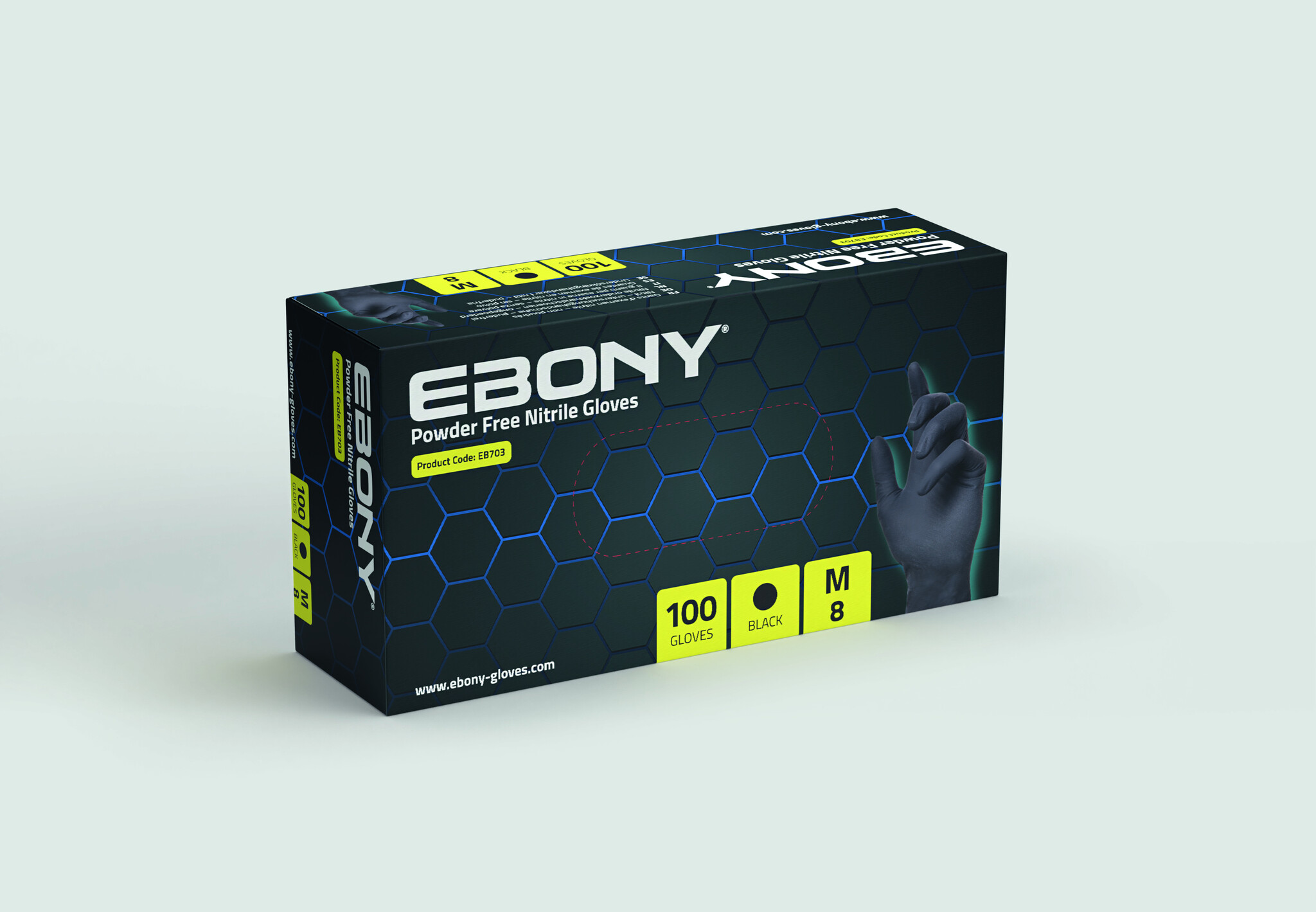 zwarte handschoenen nitril