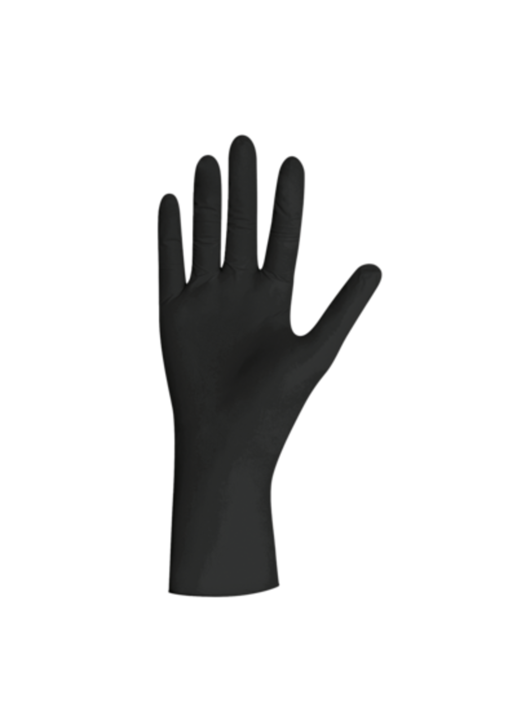 Unigloves Schwarze Latexhandschuhe puderfrei Unigloves Select Black (10x100)