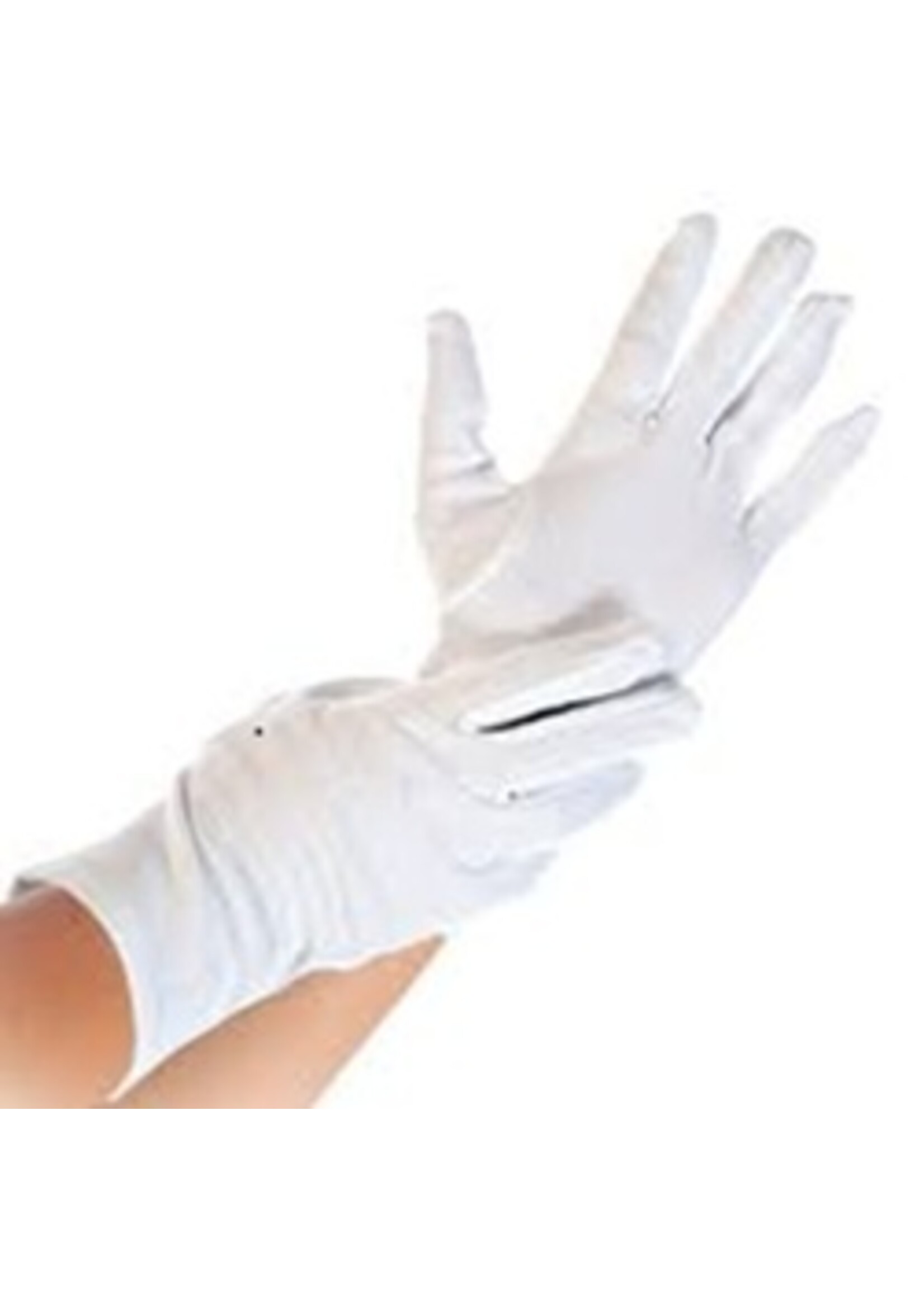 Franz Mensch OPRUIMING: # VOORDEELPAK 300 PAAR: Katoenen handschoen wit HygoStar (25x12  paar)
