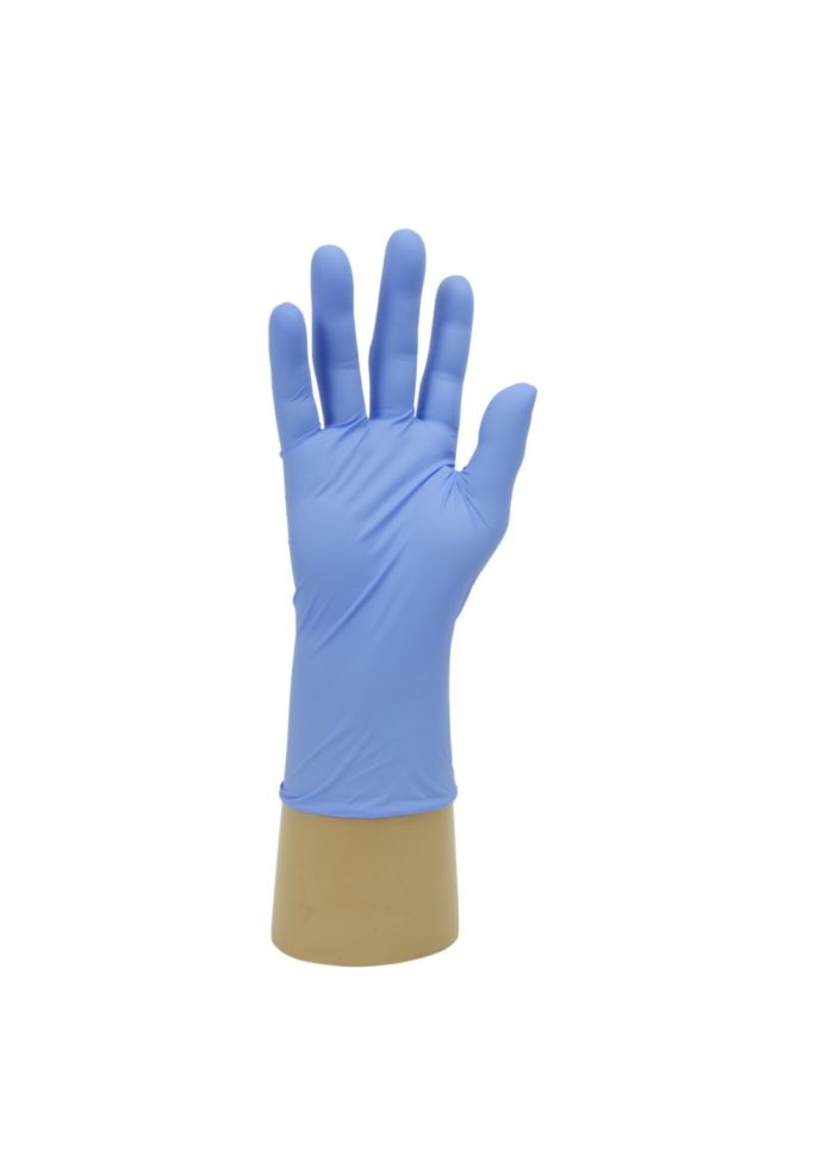 Gants nitrile bleu très solide 9 Newton, grande résistance aux déchirures et perforations, PH HandSafe GN99 5,4  grammes (10x100) épaisseur ●●●●