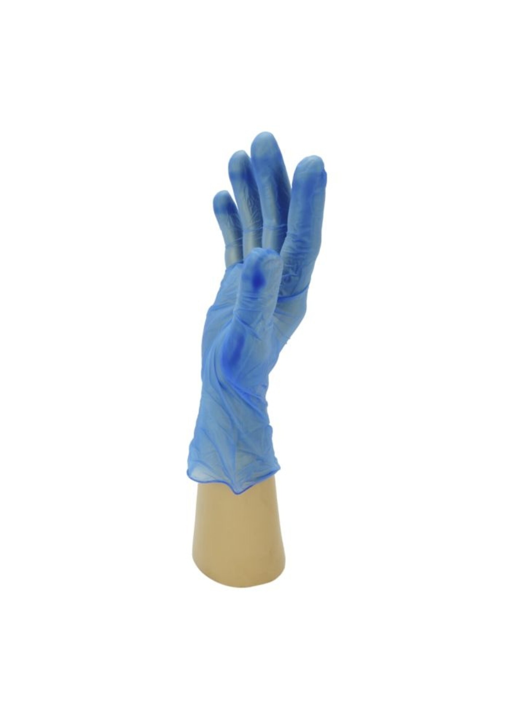 SHIELD Gants vinyle non-poudré bleu PH SHIELD 4 grammes GD13 (10x100)