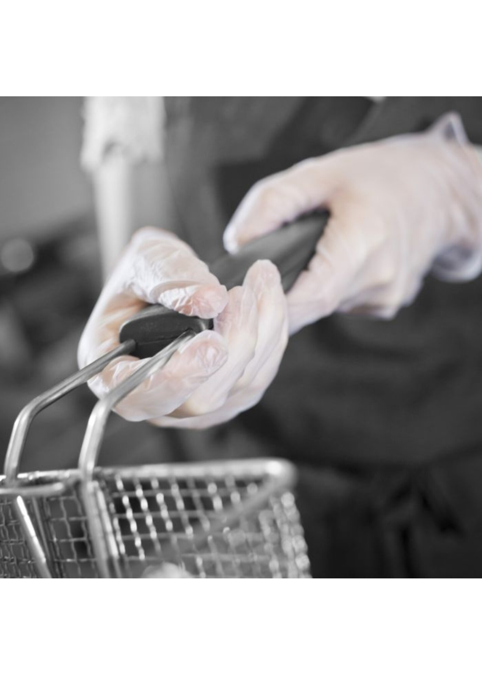 SHIELD Vinylhandschoenen transparant  lichtgepoederd 4,5 gram PH SHIELD GD47 (10x100)