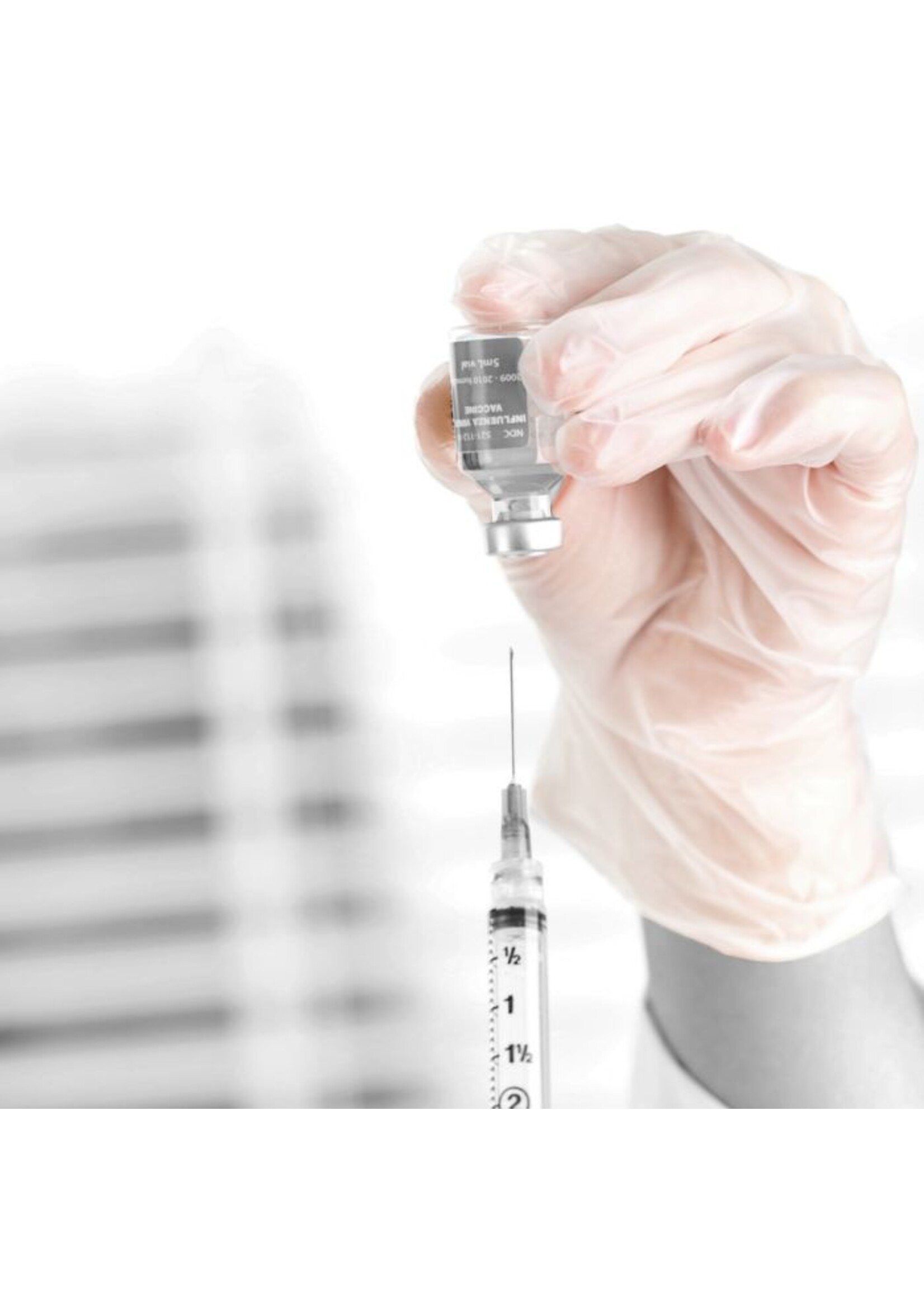 Gants vinyle médical non-poudré PH HandSafe 5 grammes GN65 (10x100)