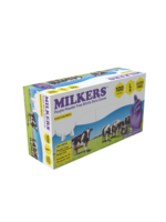 Barber Healthcare MILKERS Lila Nitril Melkhandschuhe extra dick 7,8 Gramm MILKERS (10x100) Dicke ●●●●●