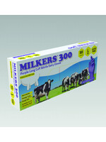 Barber Healthcare MILKERS LILA Nitril Melkhandschuhe Länge 30 cm extra dick MILKERS 8,3 Gramm (10x50) Dicke ●●●●●