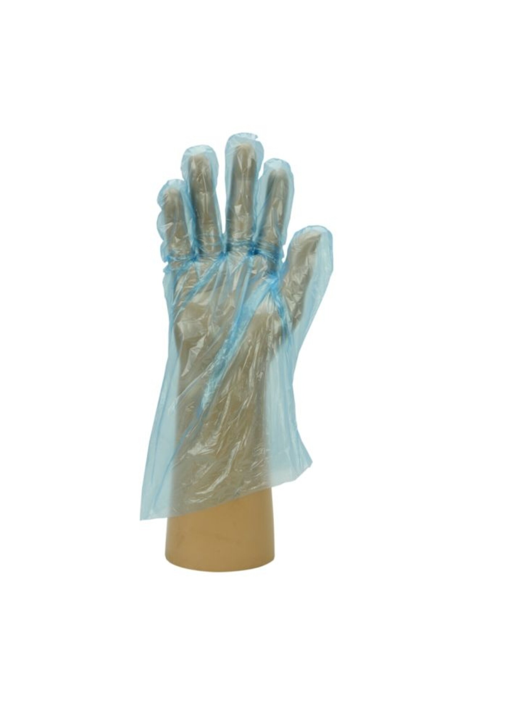 PH Polyco Healthline # VOORDEELPAK 10.000 stuks: Blauwe PE handschoenen polyethyleen transparant Polyco SHIELD GD51 (100x100)