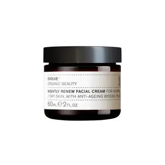 Evolve Organic Beauty Nightly Renew Facial Cream - 60 ml - Evolve