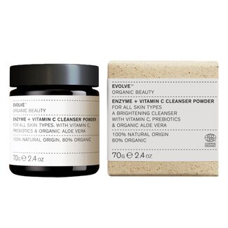 Evolve Organic Beauty Enzym + Vitamin C Cleanser Powder - 70 gr - Evolve