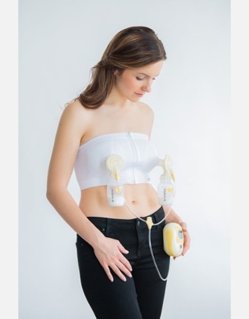 Easy Expression Hands Free Pumping Bustier Bra by Medela 