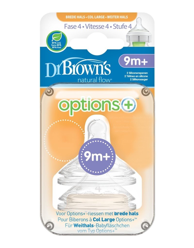 Dr. Brown's Options+ | Anti colic brede speen