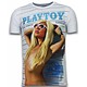 Playtoy SummerJam Rhinestone - Herr T Shirt - 5965 - Vit