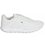 Cash Money Sommarskor Man - Herr Sneakers Low Runners - Vit