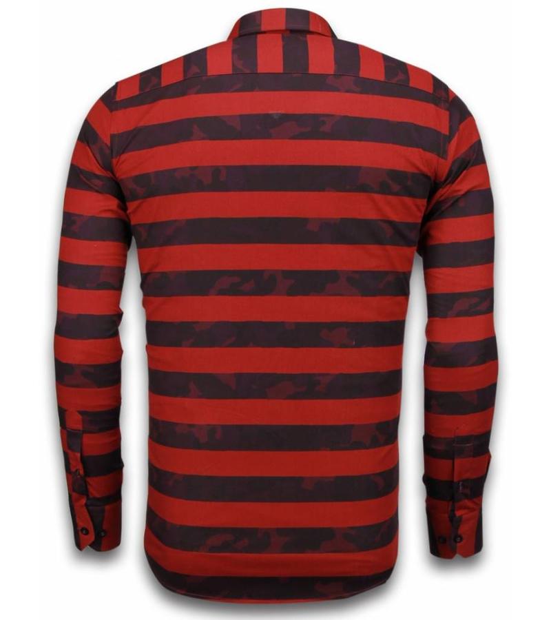 Gentile Bellini Tuffa skjortor herr - Trendiga kläder män - 2036 - Röd