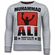 Muhammad Ali Rhinestone - Sweater Herr - Grå