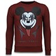 Kiss My Mickey Rhinestone - Sweatshirt Herr - 5912B - Bordeaux