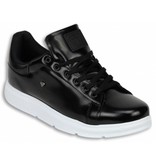 Cash Money Snygga Herr Sneakers - Skor Herr Sneakers Skool Low - Svart