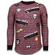Longfit Patches Elite Crew - Män Tröjor - LF-102/2B - Bordeaux