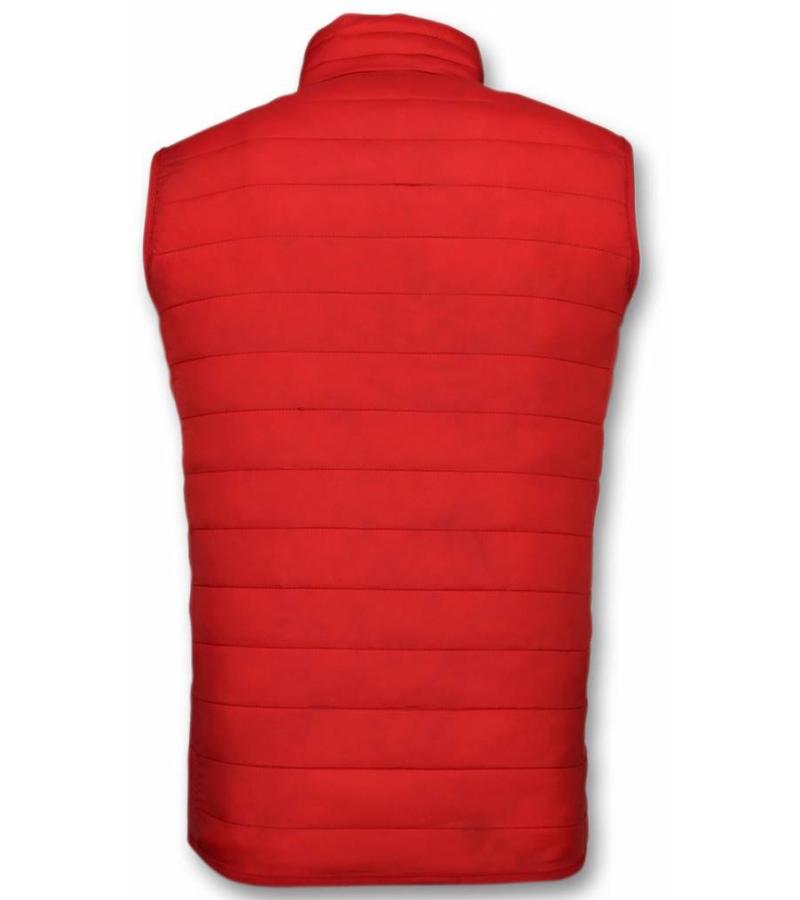 Matogla  Herr Kroppsvärmer - Casual Body Warmer - S-8152R - Röd