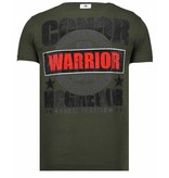 Local Fanatic Notorious Warrior Rhinestone - T shirt Herr - 13-6216K - Khaki