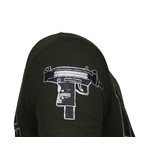 Local Fanatic Terror Panda Rhinestone - T Shirt Herr - 13-6227K - Khaki