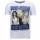 Bad Girls Popeye Rhinestone - T shirt Herr - 13-6210G - Vit