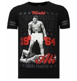 Local Fanatic Greatest Of All Time Ali - Herr T shirt - 13-6215Z - Svart