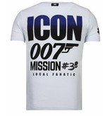 Local Fanatic Like A Boss Duck - Man T shirt - 13-6220W - Vit Local Fanatic Like A Boss Duck - Man T shirt - 13-6220W - Vit