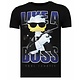 Like A Boss Duck - Herr T shirt - 13-6220Z - Svart