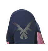 Local Fanatic Milf Hunter Rhinestone - Herr T shirt - 13-6233N - Marinblå