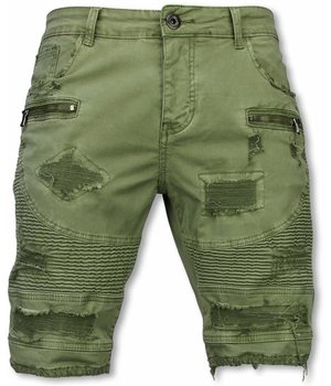 Enos Shorts stretch herr - Herr kläder shorts - J-9005Gr - Grön