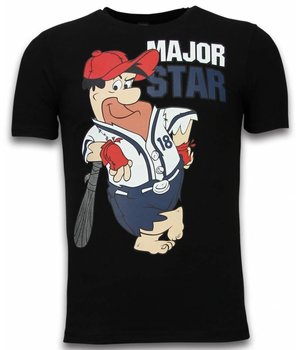 Local Fanatic Major Star - Herr t shirt - 51007Z - Svart