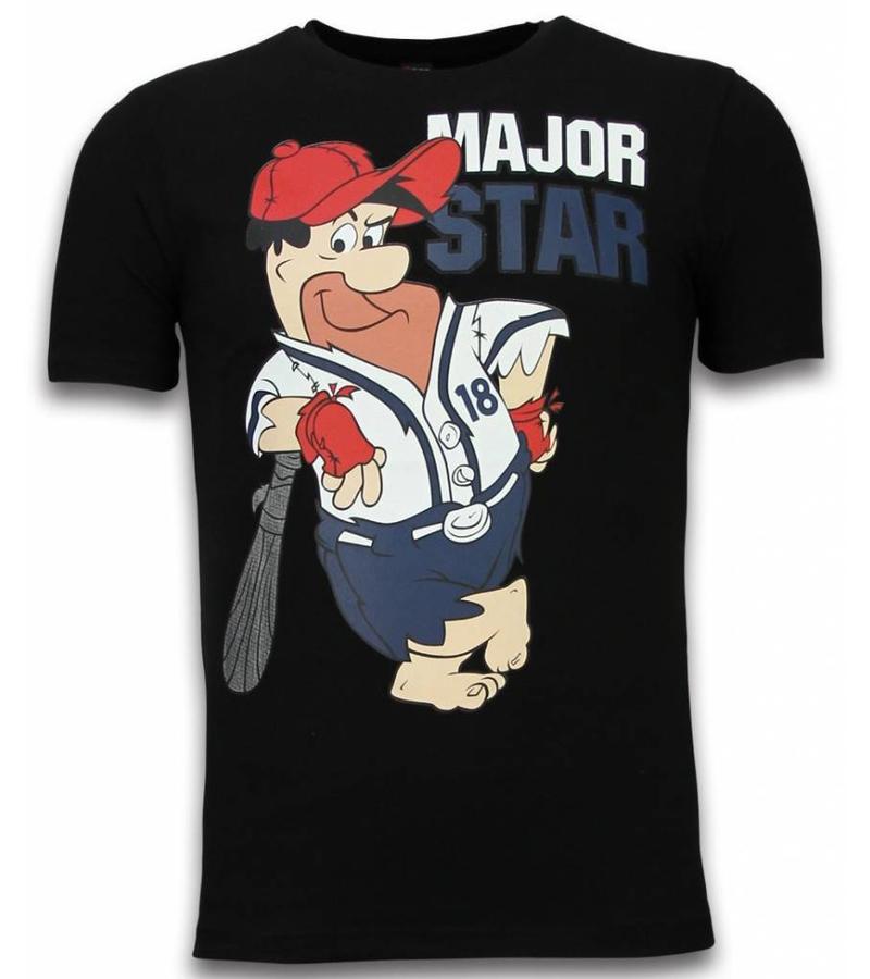 Local Fanatic Major Star - Herr t shirt - 51007Z - Svart