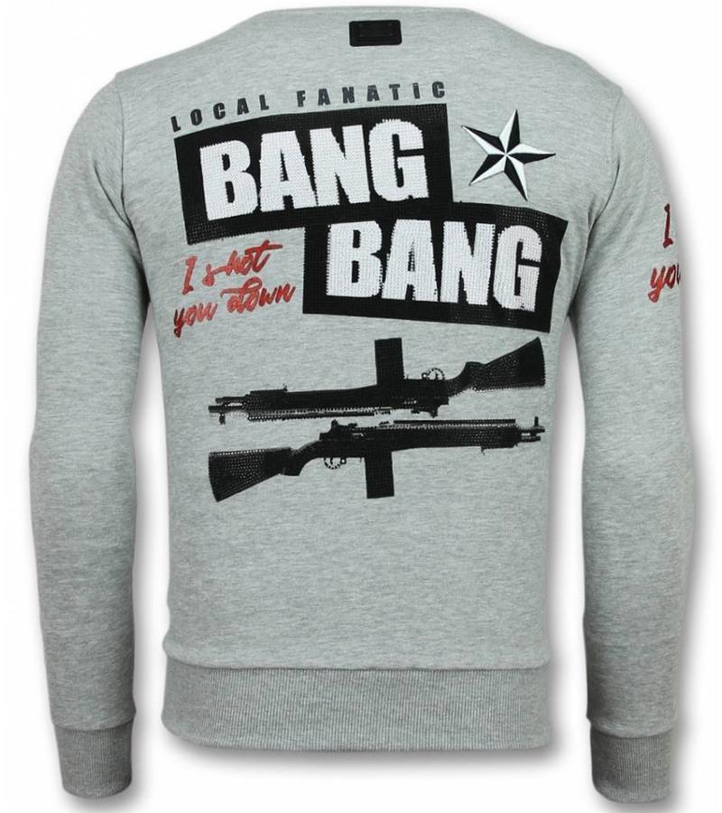 Local Fanatic Loyalty Marilyn Monroe Sweater - Man Tröja - 11-6304G - Grå
