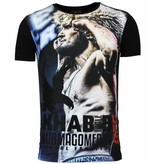 Local Fanatic The Eagle Nurmagomedov - Herr UFC Khabib t shirt - F-568 - Svart