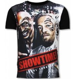 Local Fanatic Showtime Digital Rhinestone - Herr t shirt - 11-6290Z - Svart