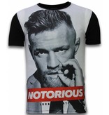 Local Fanatic Notorious Rhinestone - Herr t shirt - 11-6288Z - Svart