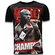 Money Champion Rhinestone - Man t shirt - 11-6263Z - Svart